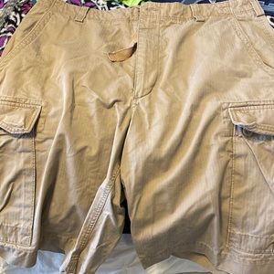 BR khaki cargo shorts